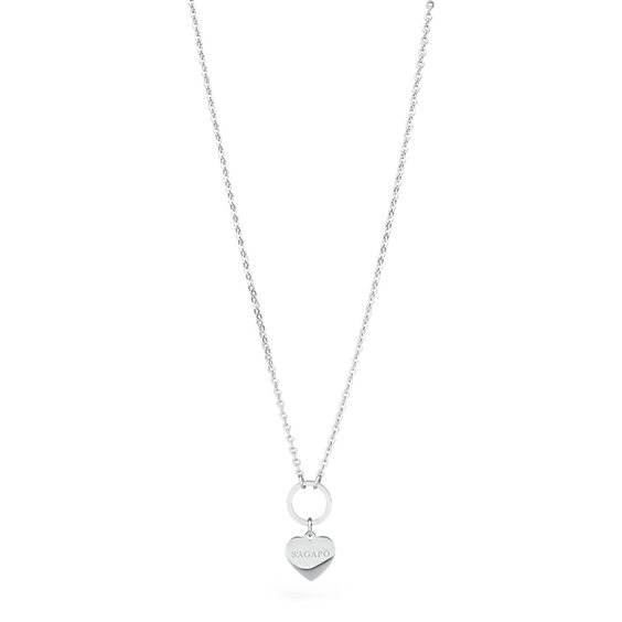 Collana Sagapo Donna Happy in Acciaio SHAC1 - SHAC1